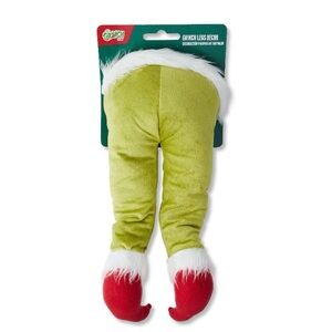 NWT. DR. SEUSS The Grinch Legs Decor with Red and Green Colors